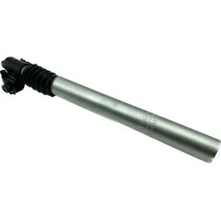 Federsattelstütze Ø 28,2 mm Silber mit Kloben