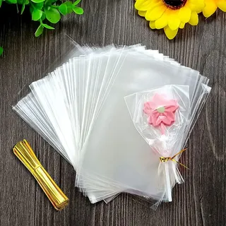 Cellophantüten Klein Klar, 200 Stück 10 X 15 Cm Klarsichttüten Klein Mit Metallb