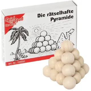 Bartl Spiel Knobelspiele, IQ Holzpuzzle, Geduldspiel aus Holz, Mini Puzzlespaß, ideal als Geschenk