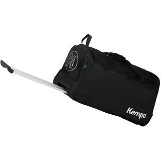 Kempa Trolley Sporttasche mit Rollen und Griff schwarz M 60 L