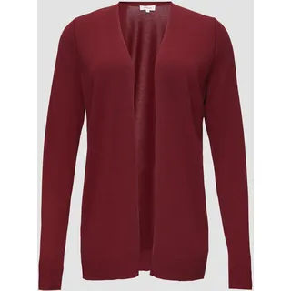 S.Oliver - Cardigan aus Viskose-Baumwollmix, Damen, rot, 34