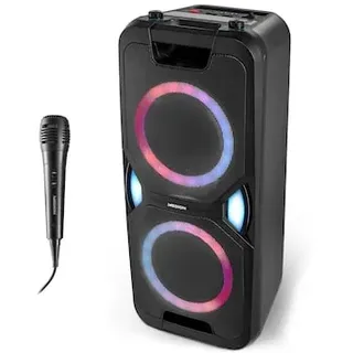 Medion MD 44468 Partylautsprecher schwarz