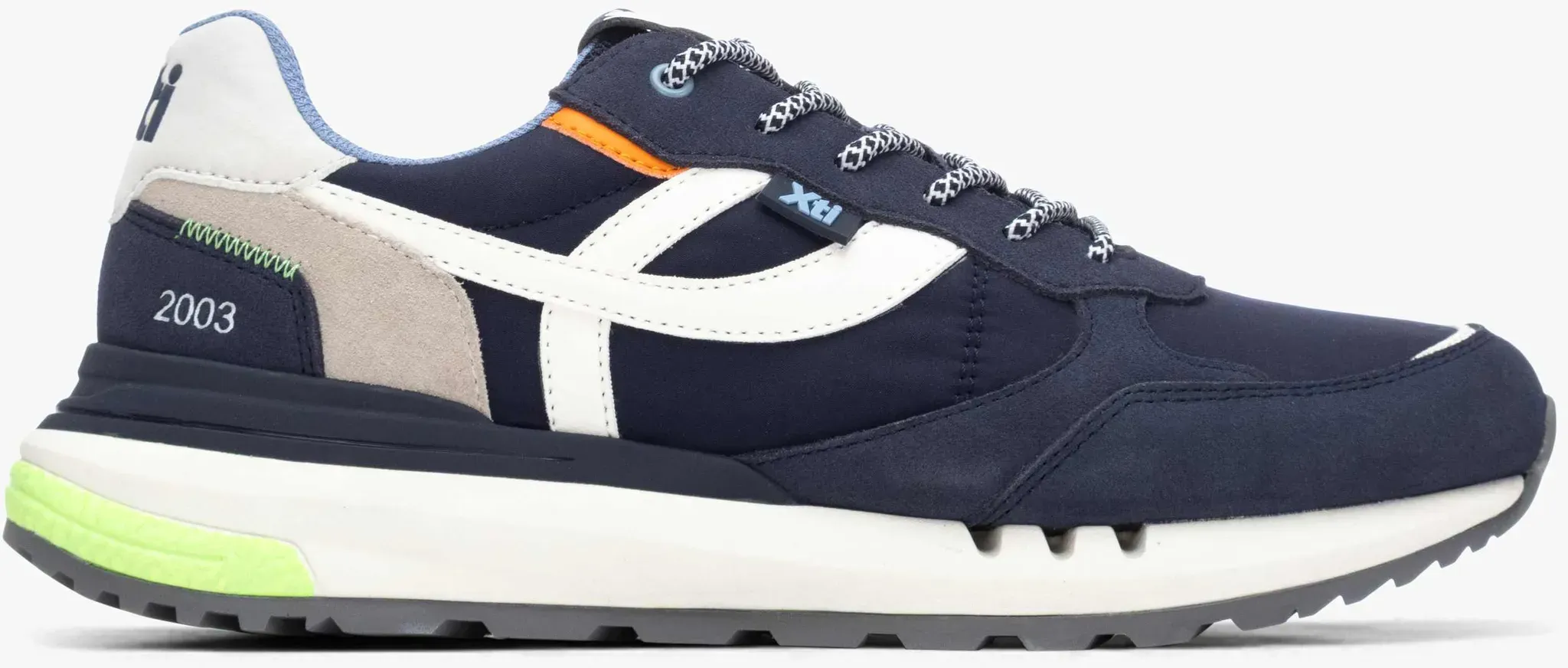 Xti  Sneaker Dunkelblau, Herren, Größe: 42, Material: PU/Textil - Xti  Sneaker Dunkelblau, Herren, Größe: 42, Material: PU/Textil - man - Dunkelblau