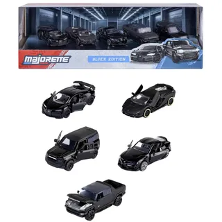 MAJORETTE Black Edition 5 Pieces Giftpack