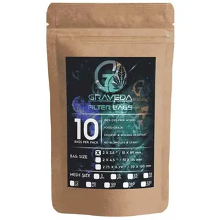 Graveda Rosin Bags | 51x89mm | Micro 25 | 10 Stück