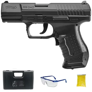Walther P99 DAO M24 - Airsoft-Pistole Kaliber 6 mm (Soft-Air-Waffe mit Kunststoff- oder PVC-Kugeln). System: elektrisch <0,5 J (Leistung: 0,4 Joule)