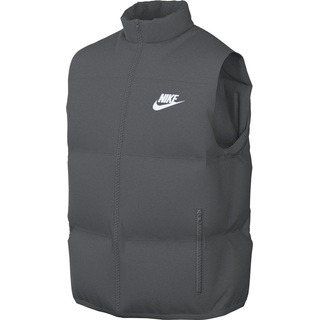 Nike FB7373-068 M NK TF CLUB PUFFER VEST Jacket Herren IRON GREY/WHITE Größe S