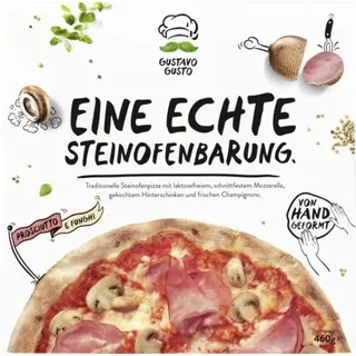 Gustavo Gusto Pizza Prosciutto e Funghi 460 g