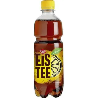 QuickVit Eistee Zitrone PET 6x0.50l Fl., Einweg-Pfand