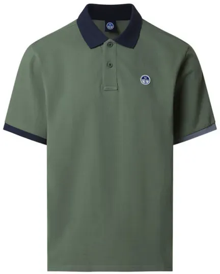 North Sails Poloshirt M - Herren - Green/Blue - XL