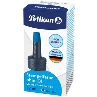 Pelikan Stempelfarbe blau