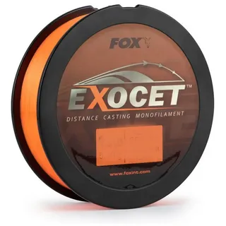 Fox Exocet Fluoro Orange Mono - 1000m monofile Schnüre 1000 M Länge, Fox