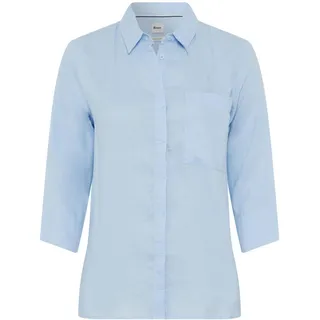 Brax Style Vicki Bluse aus Leinen mit verdeckter Knopfleiste - 46