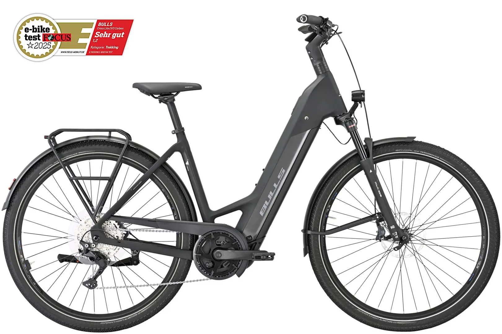 Bulls Cross Lite EVO Carbon 800 Wh Damen grau 2026 - 29" - 45 cm