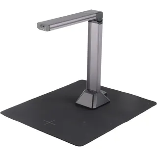 Dokumentenkamera, Buchscanner Overhead-Scanner HD OCR USB Faltbare Doc Cam, 5 MP A4 USB-betriebener Eingebauter Tragbarer Dokumentenkamera-Scanner mit LED-Licht