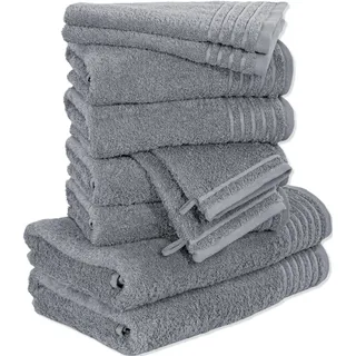 Möve New Classic Handtuchset 10-tlg. stone