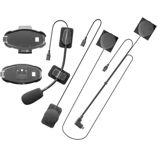 Interphone Cellularline Interphone MICINTERPHOF10 - Ersatz- oder zusätzliches Audio-Set für zweiten Motorradhelm – kompatible Active- und Connect-Produkte