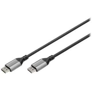 Digitus DisplayPort Adapter [1x DisplayPort Stecker - 1x DisplayPort Stecker] Schwar