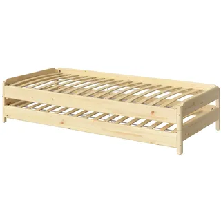 IKEA UTÅKER Bett, stapelbar Kiefer