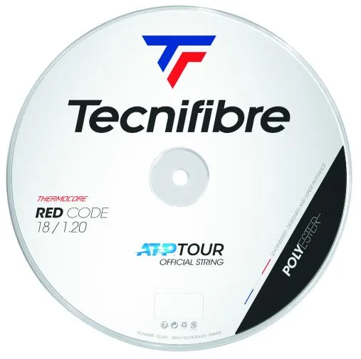 Tennissaite - Tecnifibre - RED CODE - 200 m - Rot