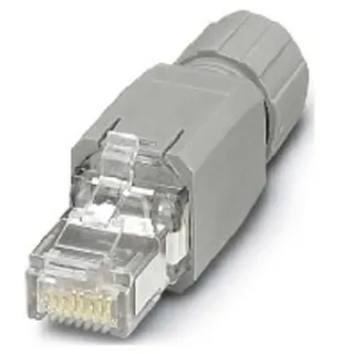 Phoenix Contact VS-08-RJ45-5-Q/IP20 BK RJ45-Steckverbinder 1658008 Stecker, gerade Polzahl 8 Schwarz
