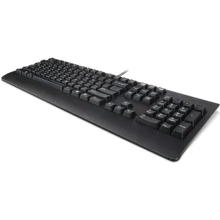 Lenovo Preferred Pro II, Volle Größe (100%), Kabelgebunden, USB, QWERTY, Schwarz - Schwarz