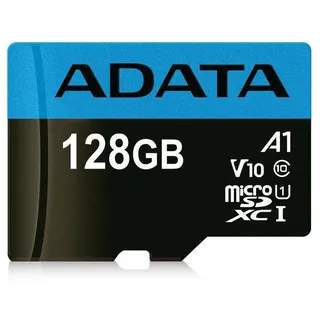 A-Data microSDXC Premier 128GB Class 10 UHS-I A1 + SD-Adapter 