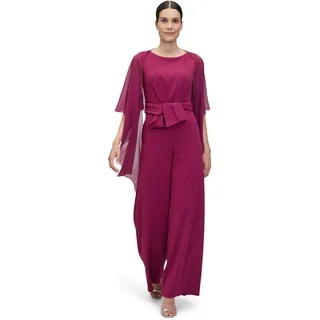 Vera Mont Damen Chiffonstola mit Volant", S, Sweet berry), - S