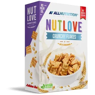 ALLNUTRITION Nutlove Crunchy Flakes, 300 g Packung, Cinnamon