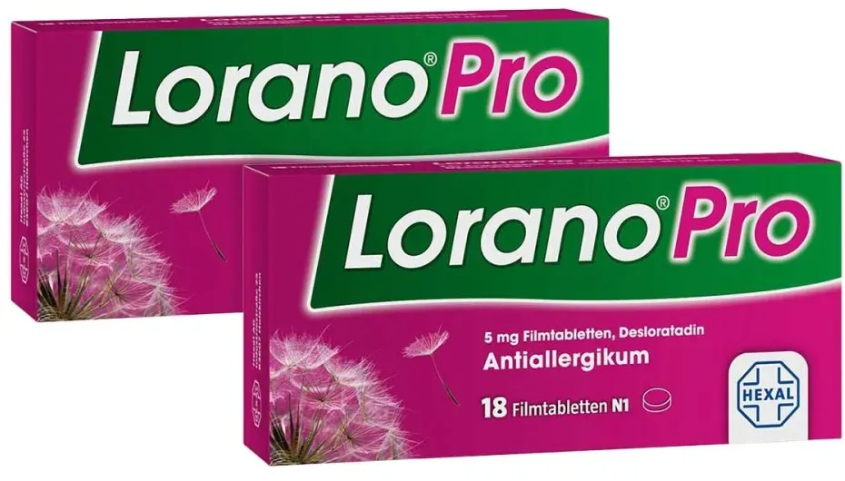 Lorano Pro 5 mg - Allergietabletten