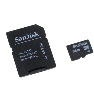 Speicherkarte SanDisk microSD 32GB f. Samsung GT-S6810P / S6810P