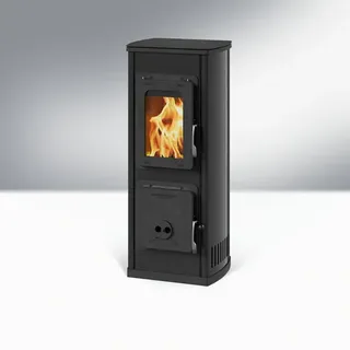 THORMA Werkstattofen »Milano AT«, schwarz, emaillierter Stahl, 5 kW