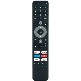 VINABTY Neu Fernbedienung Ersatz für ﻿BLAUPUNKT TV für ChiQ TV L32H7G L40H7G L32H8CG U43H7C Remote Controller