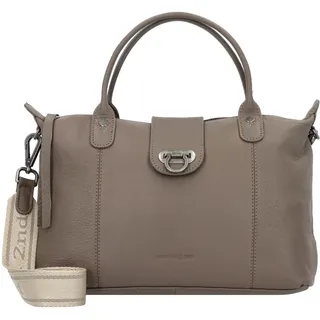 Harbour 2nd Just Pure Henkeltasche Leder Beige