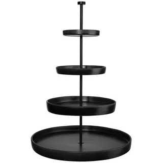 Asa Selection Etagere 4-stufig black iron