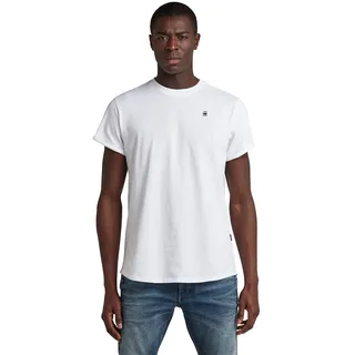 G-Star Lash Ribbed Kurzarm-T-Shirt White XS