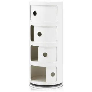 Kartell Componibili 4 Elemente Weiß