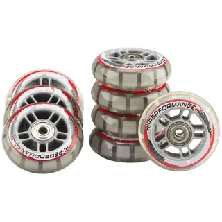 Firefly Rollen/Kugellager-Set für Inlineskates transparent)