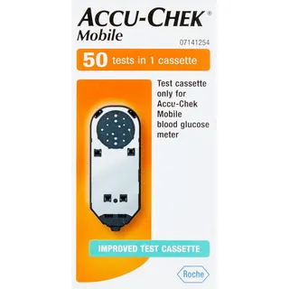 Accu-Chek Accu Chek 4026324 Teststreifen Mobile Testkassetten, 50 Stück
