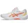 Damen Handballschuhe GEL-TASK Größe 39 in Grau WHITE/VIVID CORAL