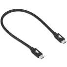 OWC Thunderbolt 5 auf USB-C Kabel 240W 0,3m Schwarz