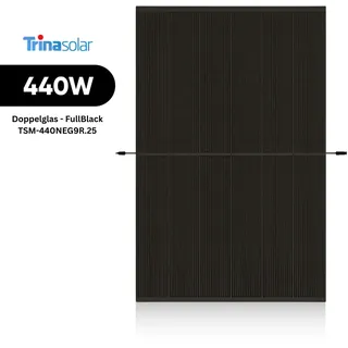 Trina Solar Vertex S+ 440Wp TSM-440NEG9R.25 Glas-Glas Fullblack