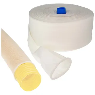 tecuro Filterstrumpf - Filterschlauch - Filtervlies für Drainagerohr Ø 50 mm DN 50 - Nylon - Meterware