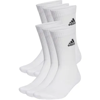 adidas Cushioned Sportswear Crew Socken 6er Pack White / Black 40-42
