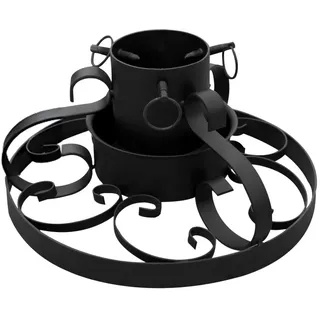 Lex Weihnachtsbaumständer Christbaumständer Tannenbaumständer Klassik schwarz