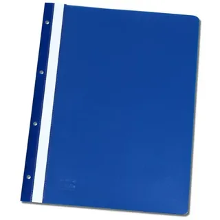 Livepac-Office 20 Ablage-Schnellhefter/Archiv-Hefter mit Lochung zum Abheften/Farbe: blau