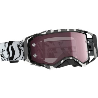 Scott Prospect Amplifier Motocross-Brille, Schwarz/Weiß (Pink, Einheitsgröße)