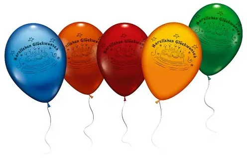 6 Luftballons, Herzlichen Glückwunsch