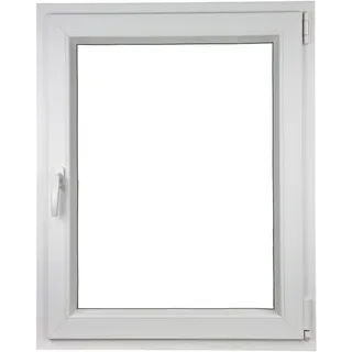 ALUCON PVC-Fenster 500 X 600 DIN Rechts Weiß | Warmes Energiespar | Mikrobelüftung