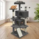 Katzenbaum Kitty Dunkelgrau